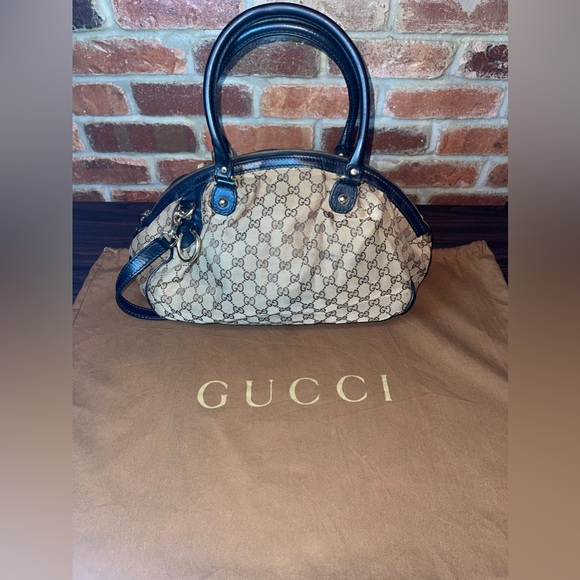 Gucci Sukey Canvas Monogrammed Bag - Picture 6 of 16